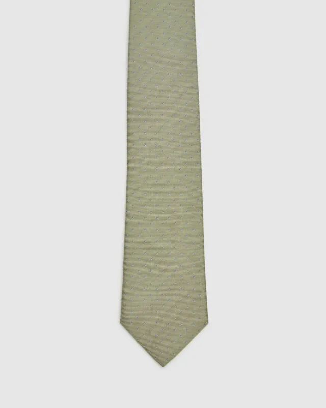 Silk Mini Dot Tie sold by Oxford Shop