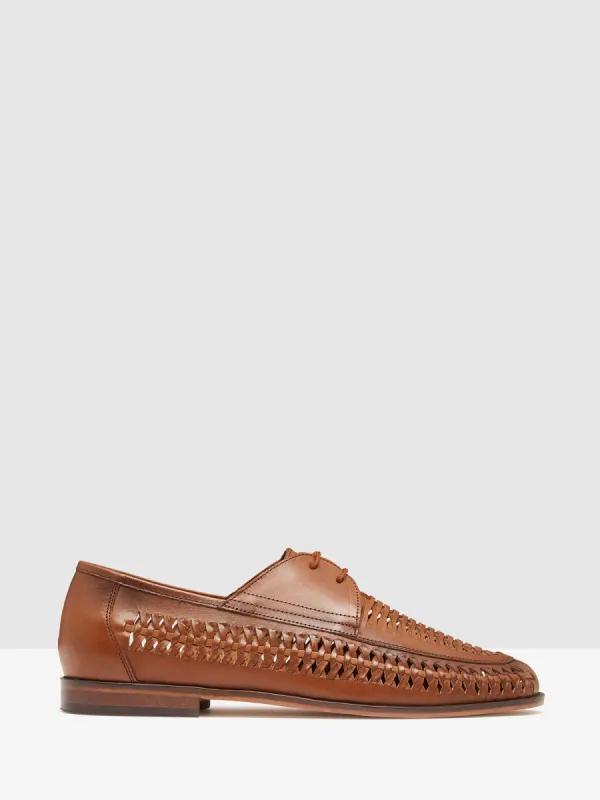 OTIS WOVEN LACE UP sold by Oxford Shop
