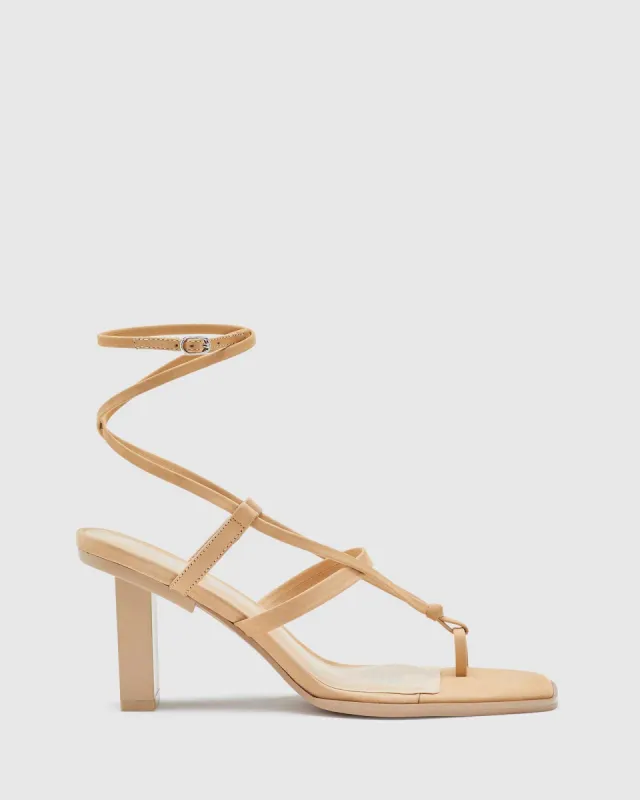 Emelisse Knot Toe Heel sold by Oxford Shop