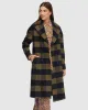 Anna Wool Rich Check Coat sold by Oxford Shop