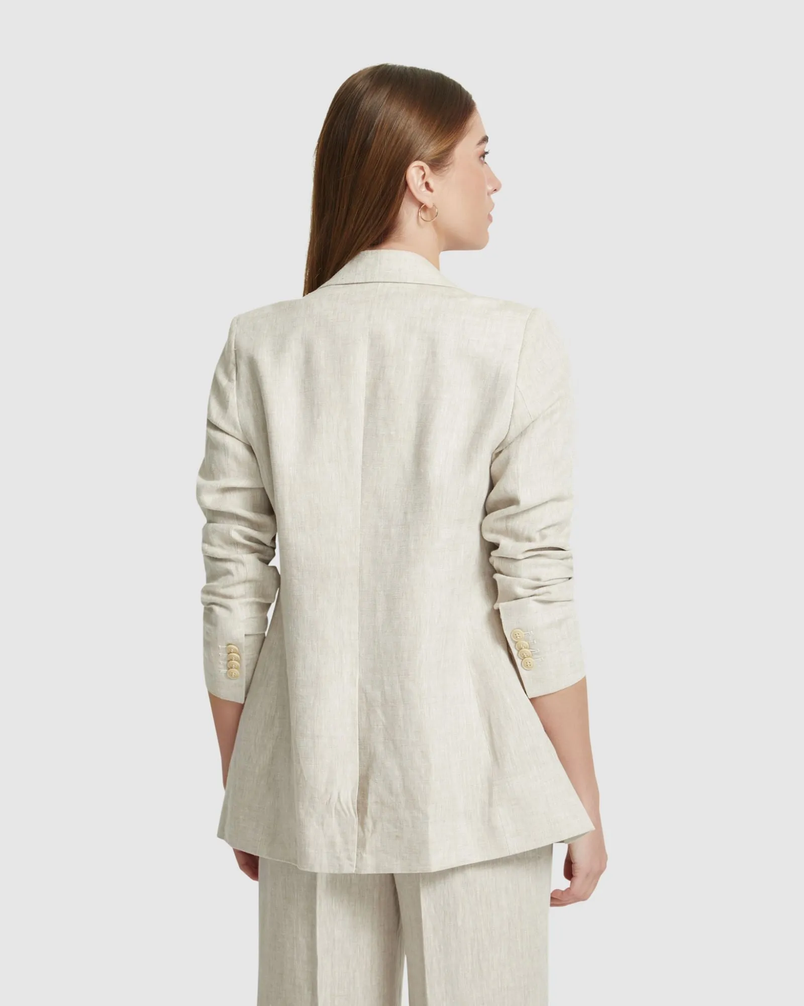 Lola Linen Jacket sold by Oxford Shop product image thumbnail 3