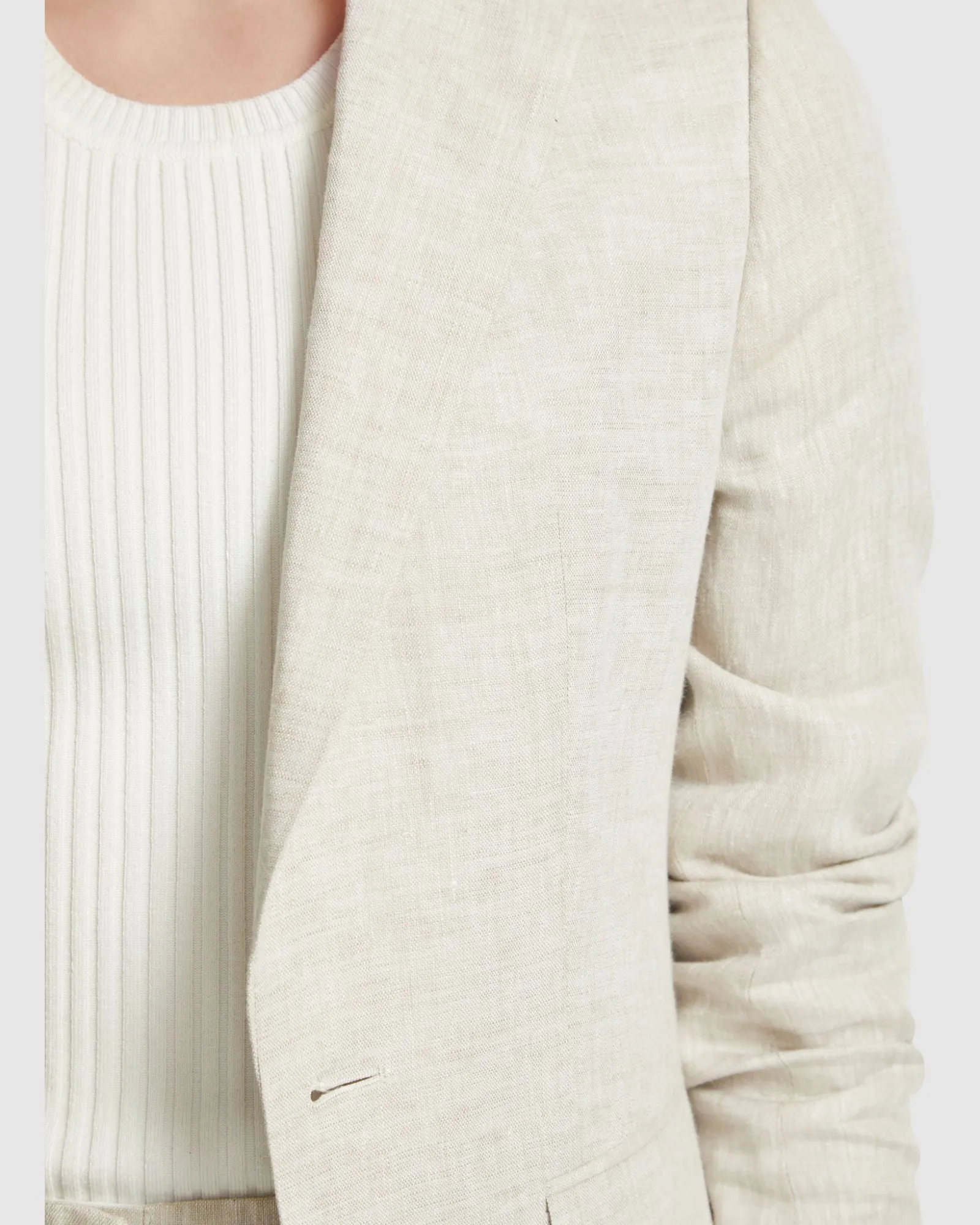 Lola Linen Jacket sold by Oxford Shop product image thumbnail 5