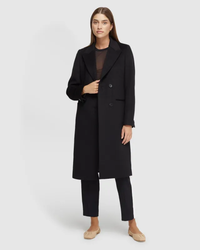 Aria Wool Rich Coat sold by Oxford Shop
