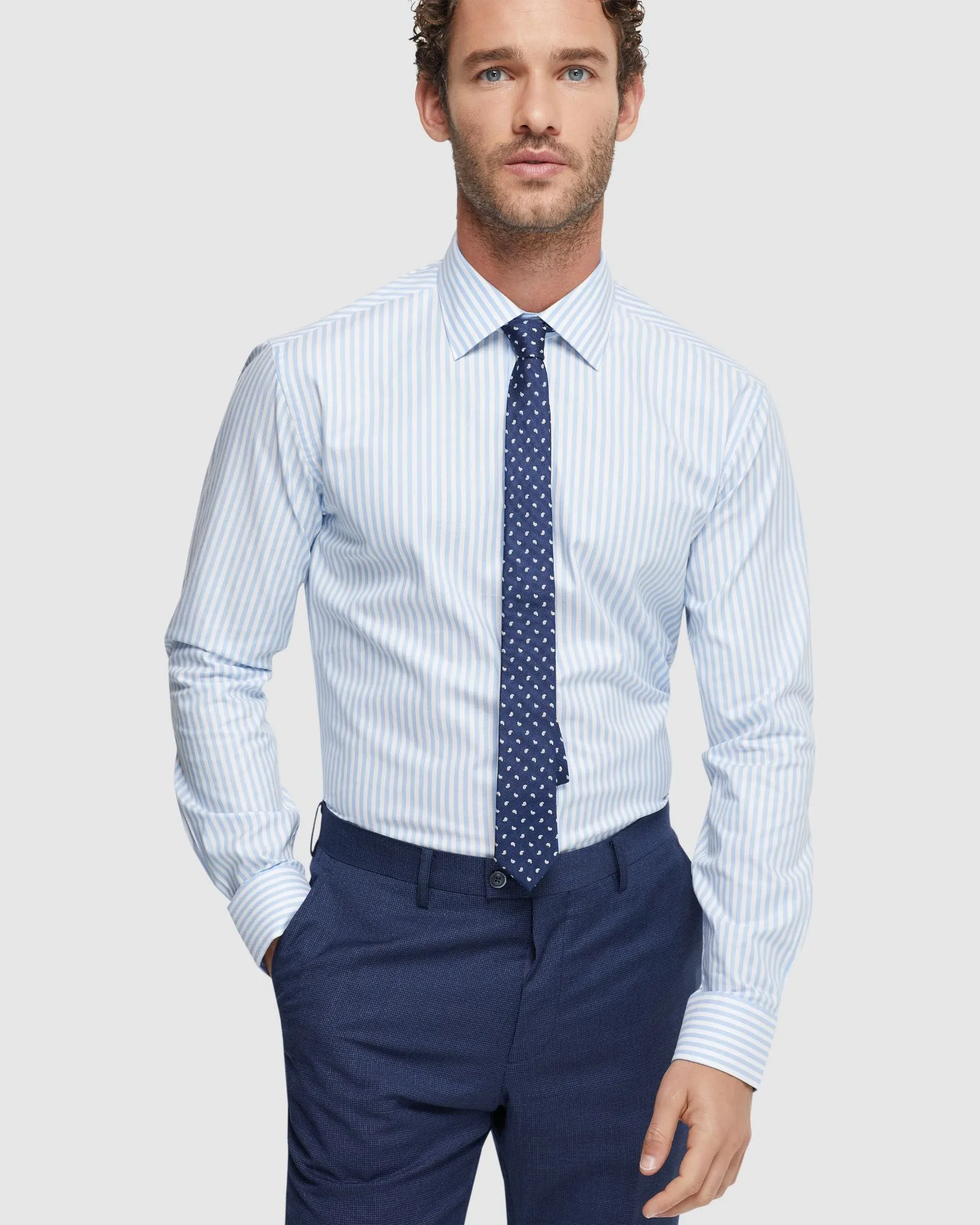 Islington Striped Shirt sold by Oxford Shop product image thumbnail 4