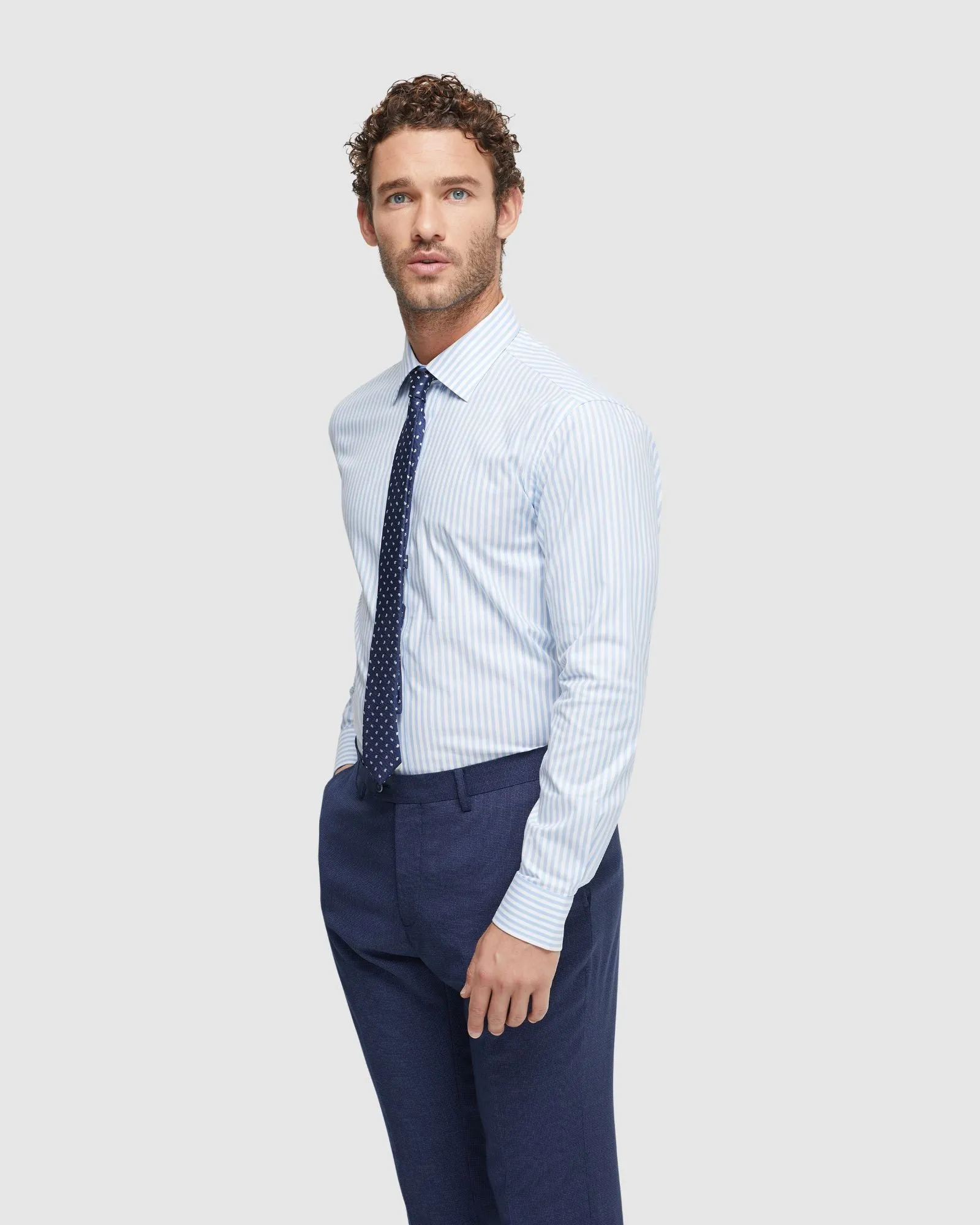 Islington Striped Shirt sold by Oxford Shop product image thumbnail 2