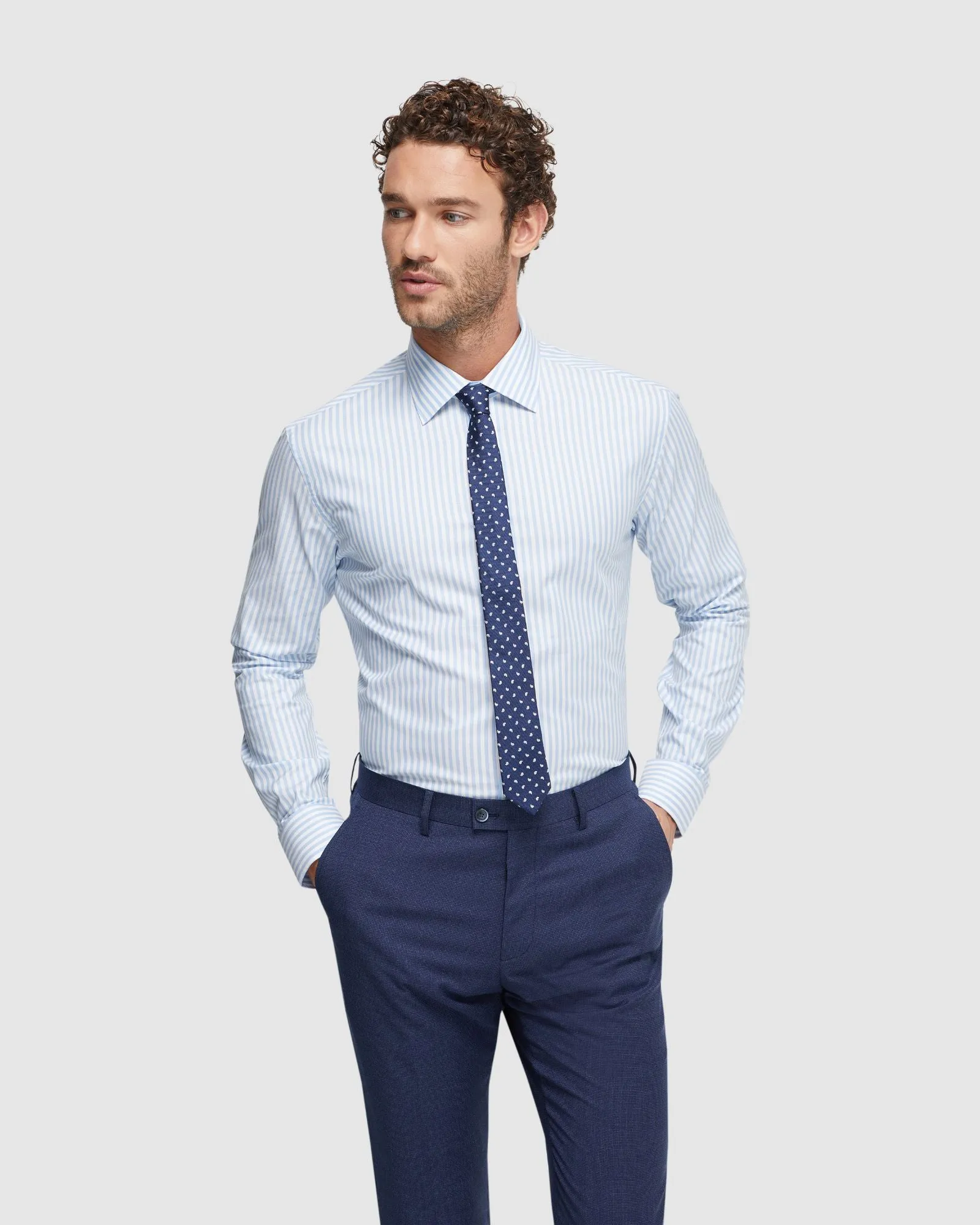 Islington Striped Shirt sold by Oxford Shop product image thumbnail 5