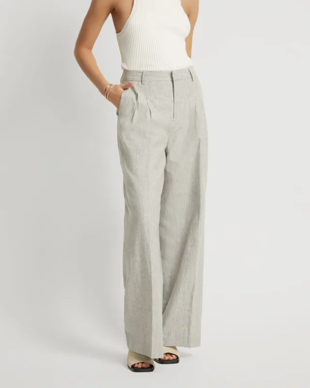 Sonia Linen Blend Pants sold by Oxford Shop