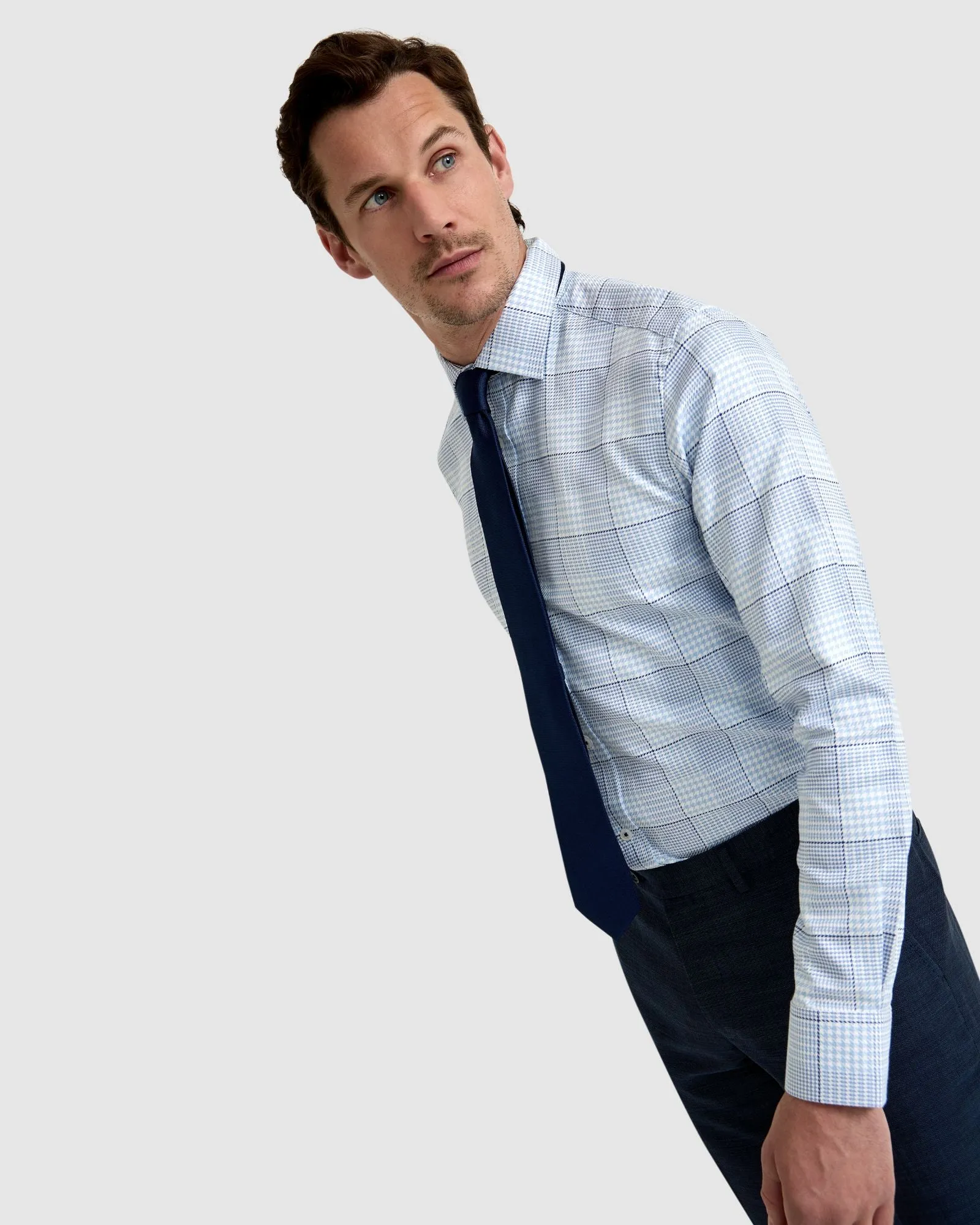 Beckton Luxury Check Shirt sold by Oxford Shop product image thumbnail 4
