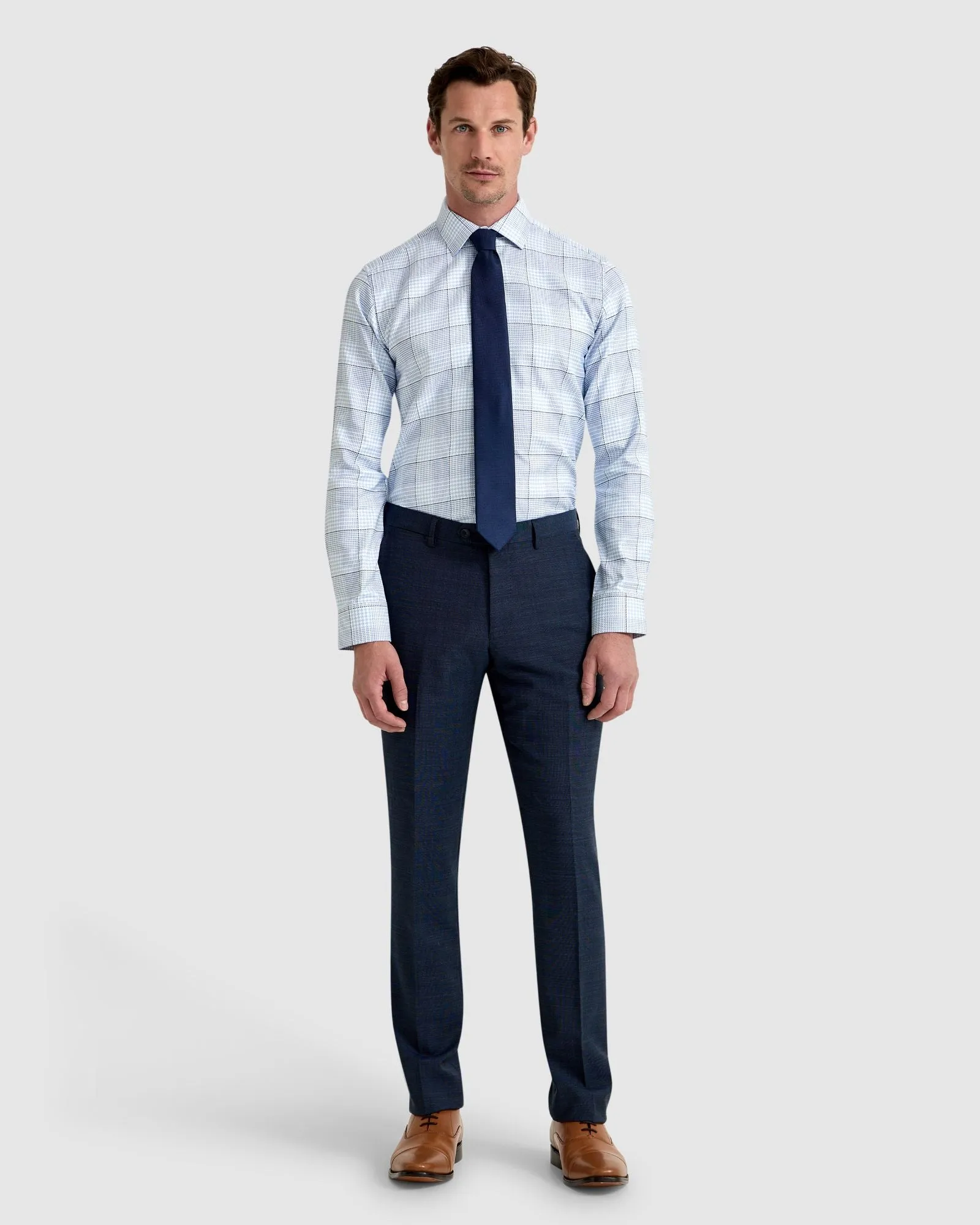 Beckton Luxury Check Shirt sold by Oxford Shop product image thumbnail 5