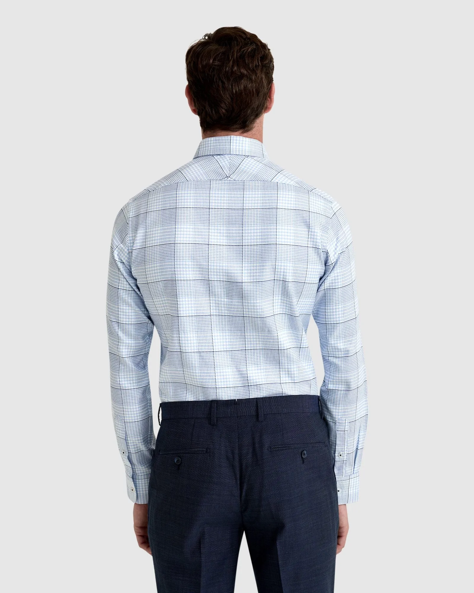 Beckton Luxury Check Shirt sold by Oxford Shop product image thumbnail 3