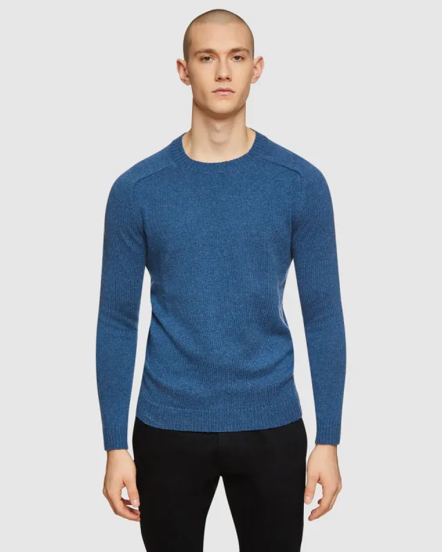 Ritchie Crew Neck Lambswool Knit sold by Oxford Shop