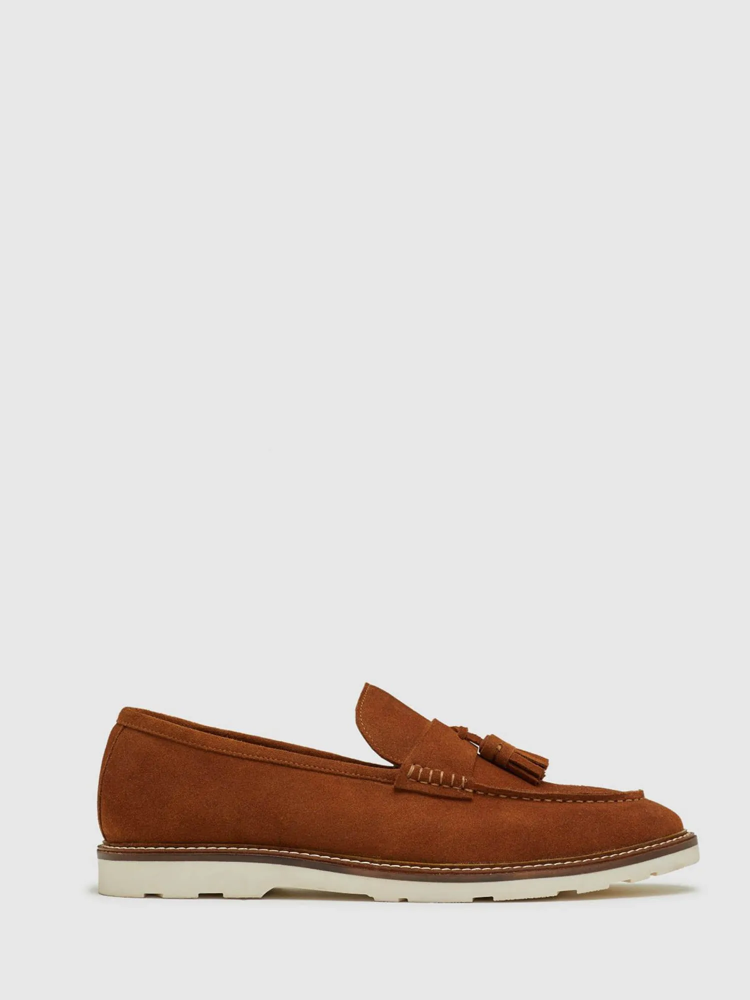 Leon Suede Tassel Loafer Shoes sold by Oxford Shop