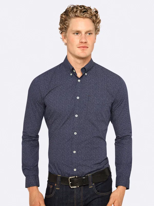 Uxbridge Printed Shirt sold by Oxford Shop