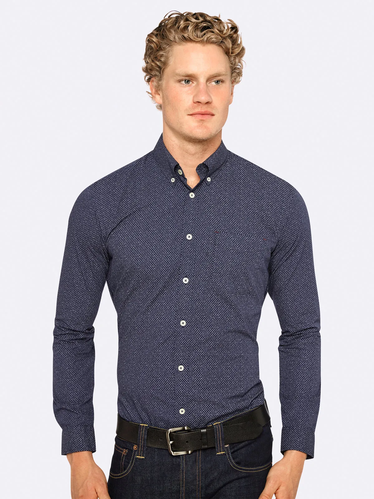 Uxbridge Printed Shirt sold by Oxford Shop