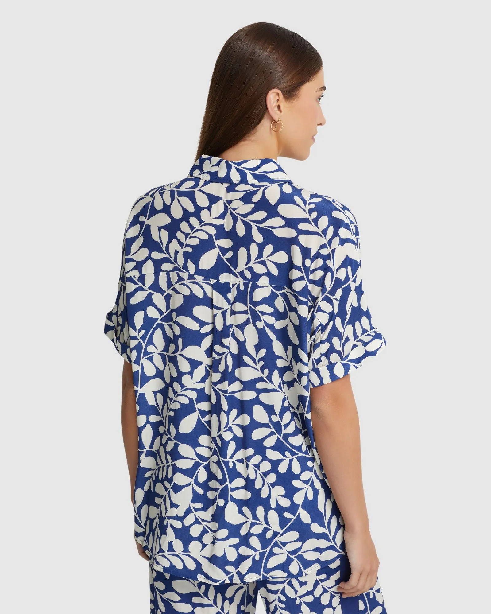 Jasmine Printed Short Sleeve Shirt sold by Oxford Shop product image thumbnail 3