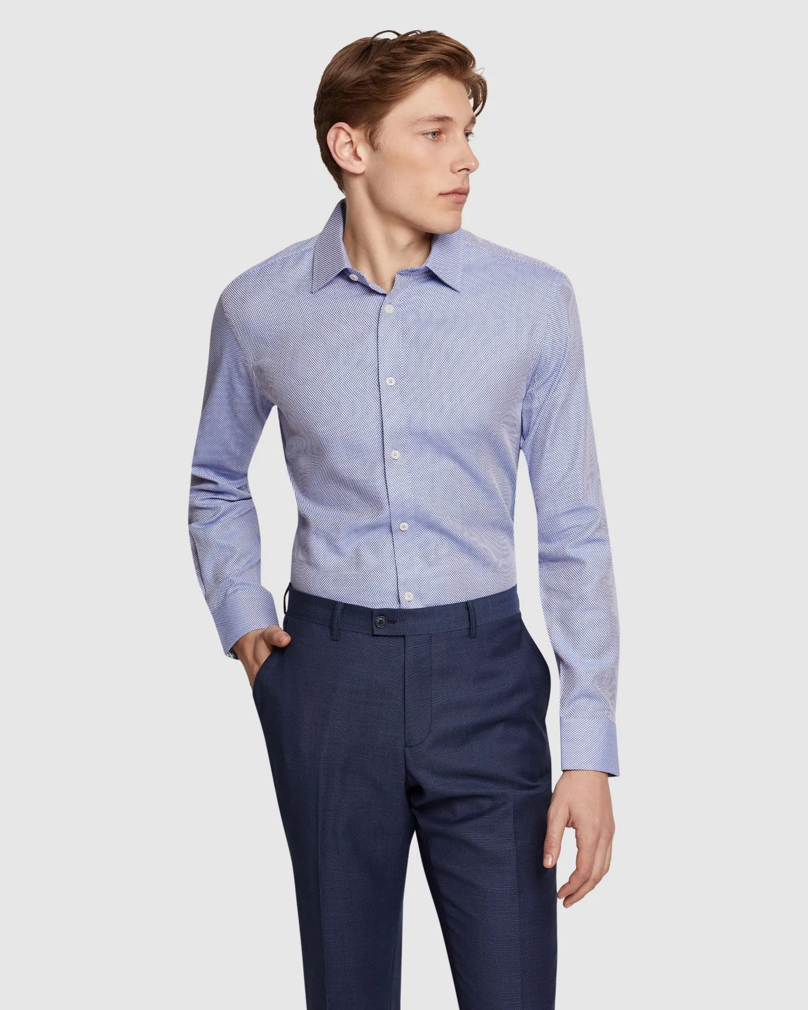 Beckton Dobby Shirt sold by Oxford Shop