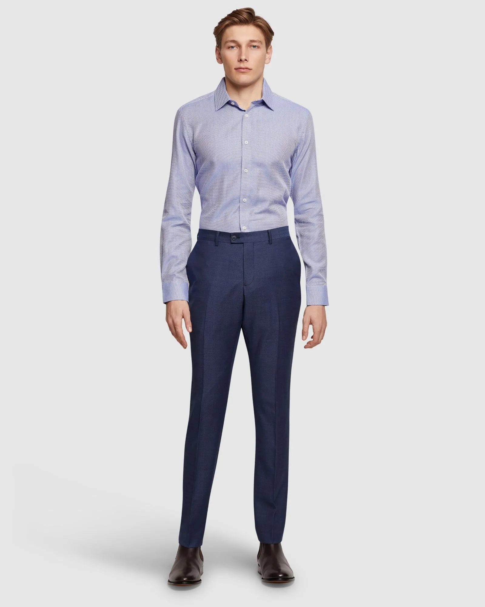 Beckton Dobby Shirt sold by Oxford Shop product image thumbnail 5