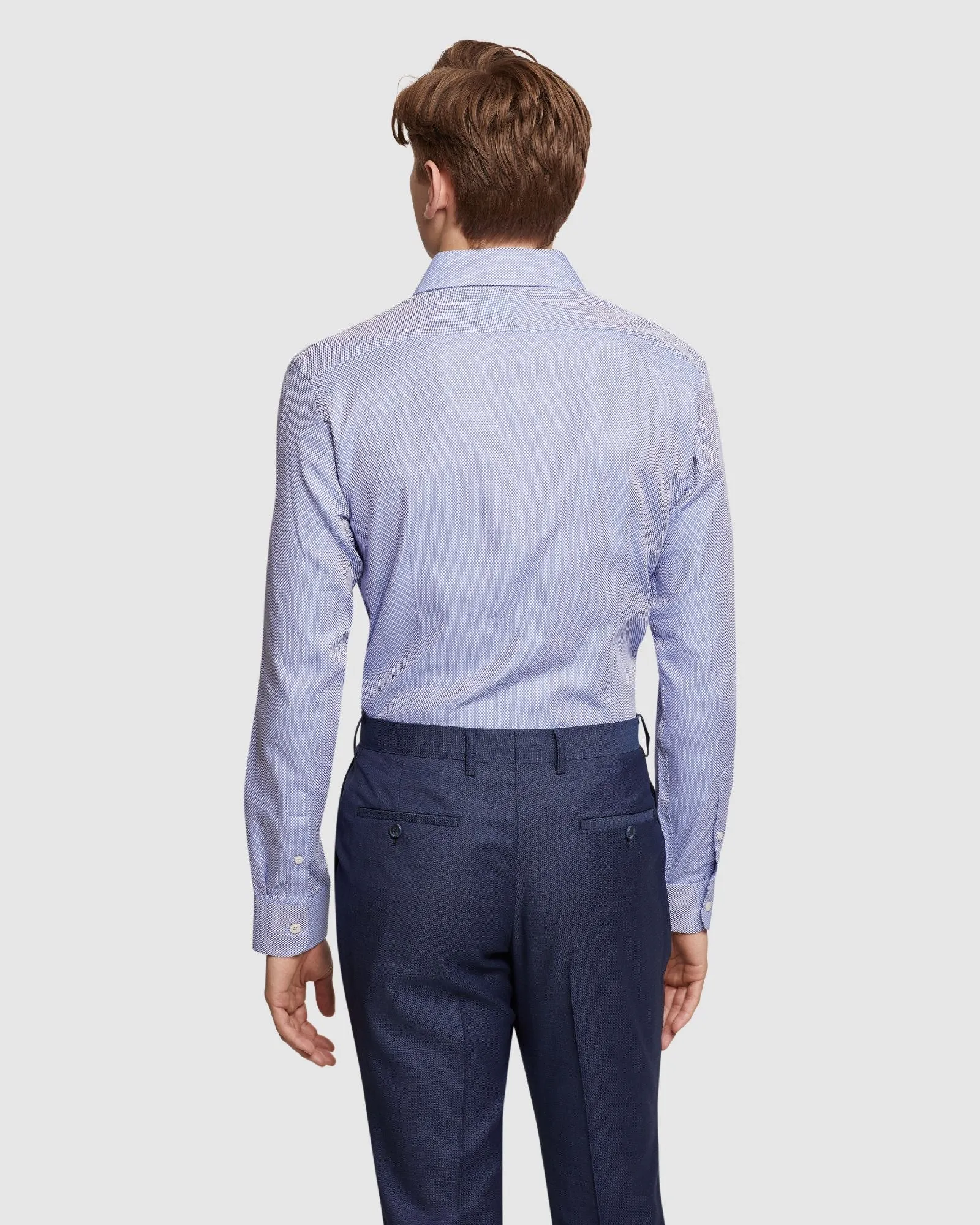 Beckton Dobby Shirt sold by Oxford Shop product image thumbnail 3