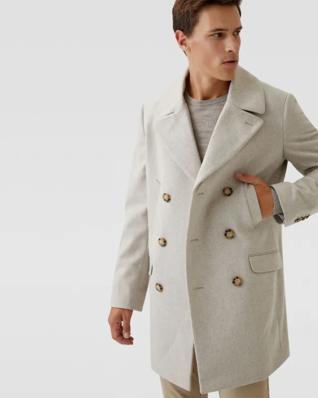 Mason Wool Rich Overcoat sold by Oxford Shop