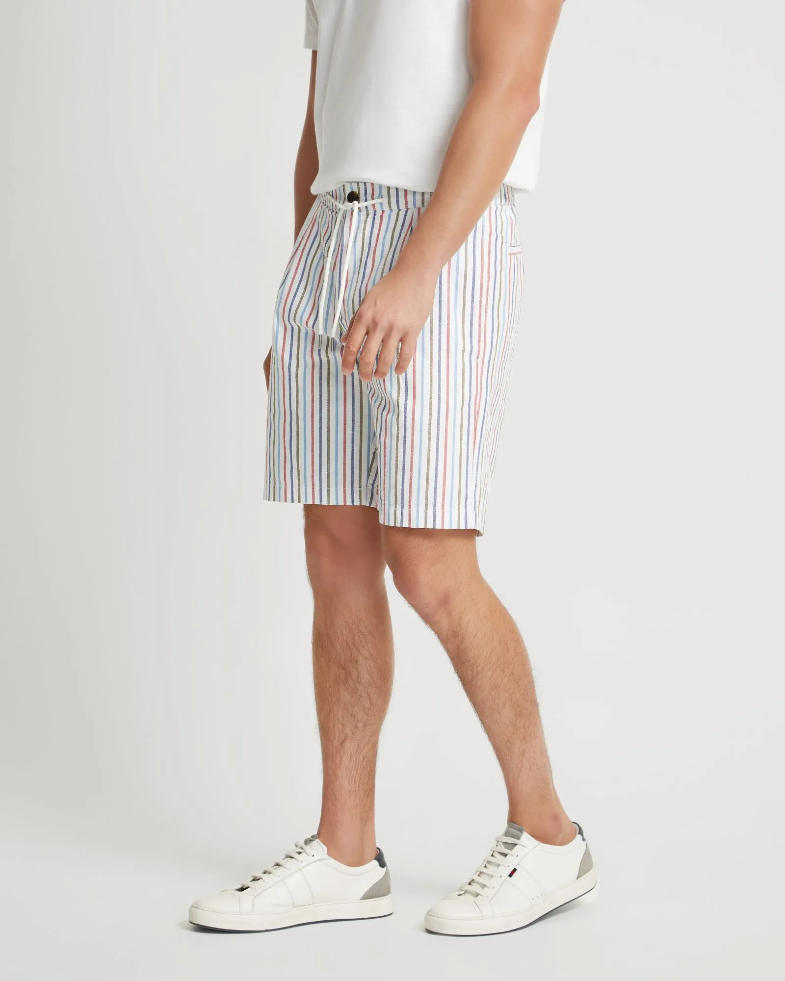 Barney Cotton Stripe Shorts sold by Oxford Shop product image thumbnail 2