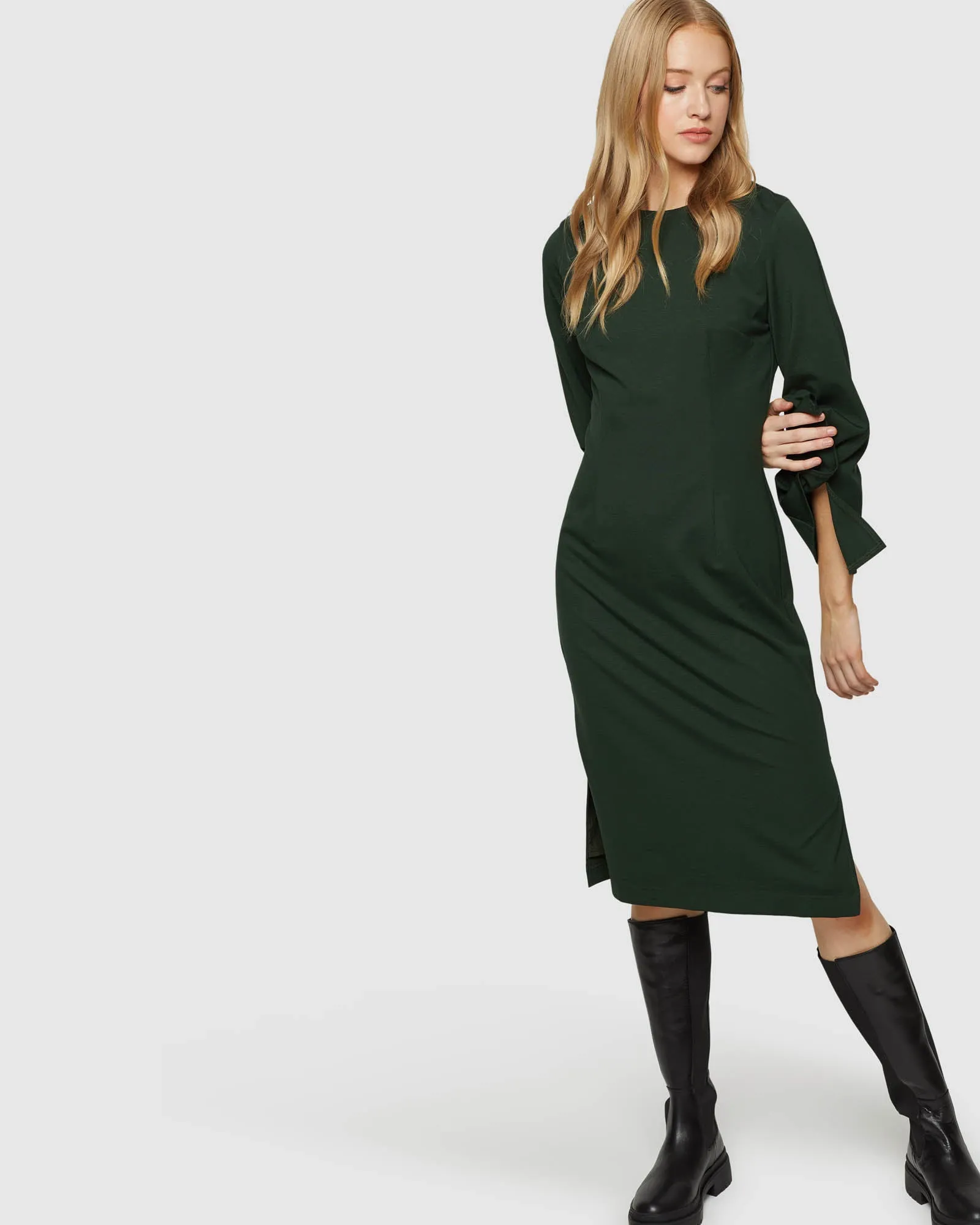 BRAILEY PONTI DRESS sold by Oxford Shop product image thumbnail 4