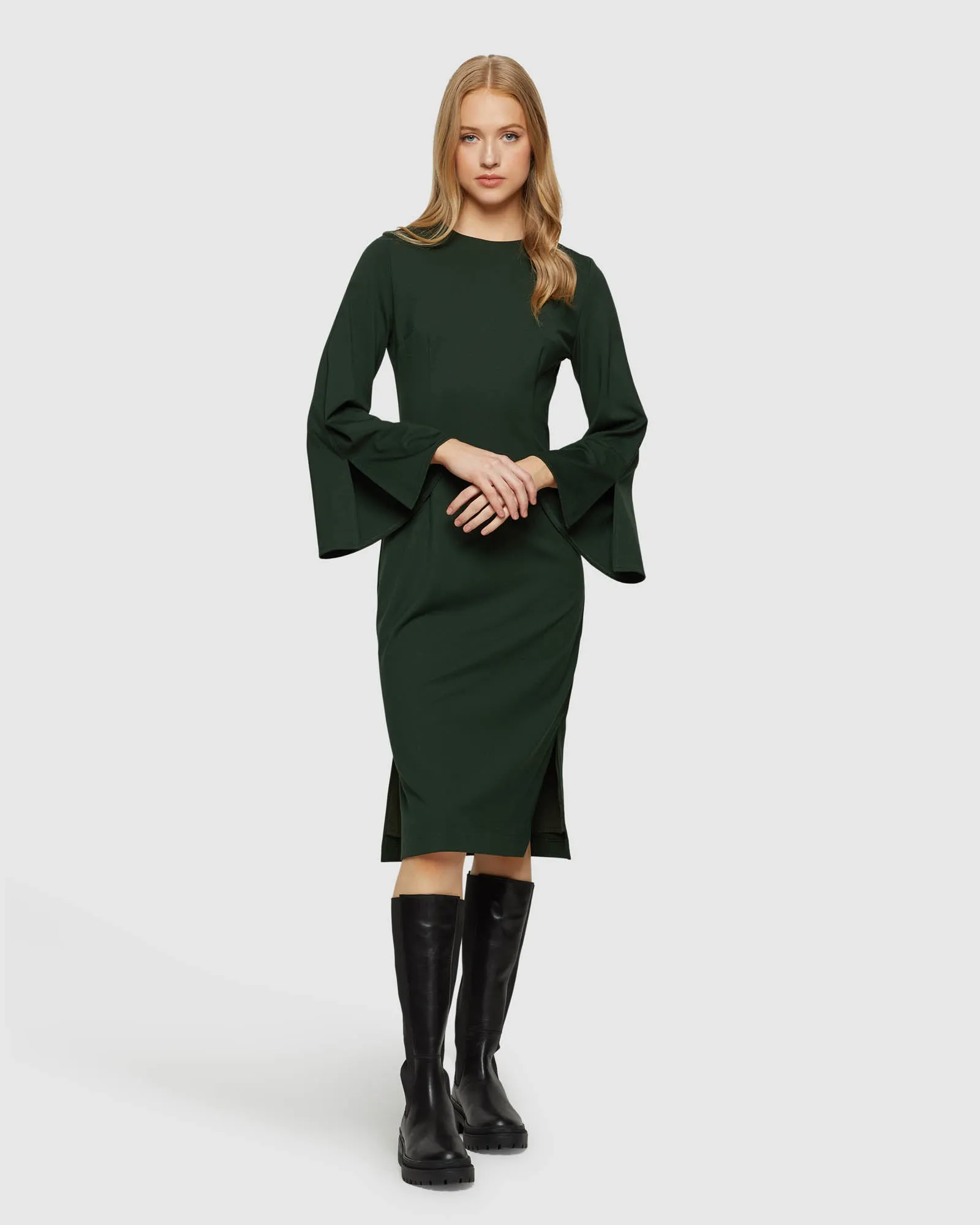 BRAILEY PONTI DRESS sold by Oxford Shop product image thumbnail 5