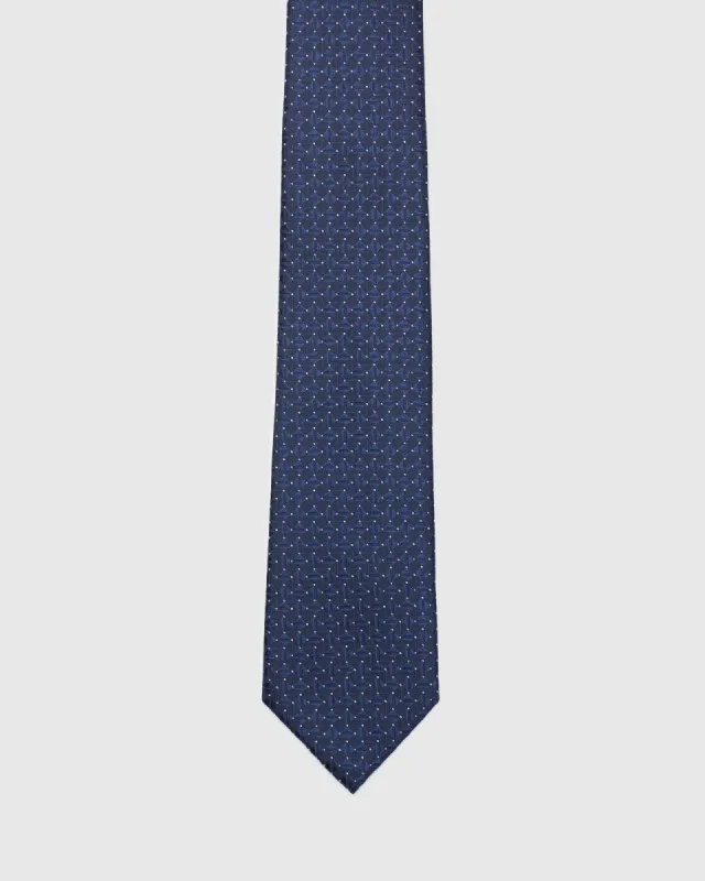 MICRO DOT SILK TIE sold by Oxford Shop
