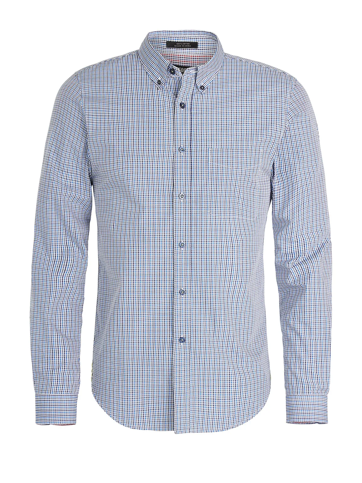 Uxbridge Mini Check Shirt sold by Oxford Shop