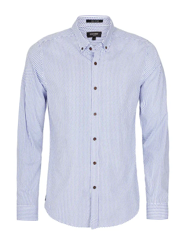 Stratton Slim Fit Print Shirt sold by Oxford Shop