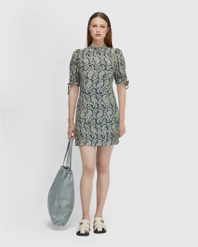 Rhapsody Paisley Mini Dress sold by Oxford Shop