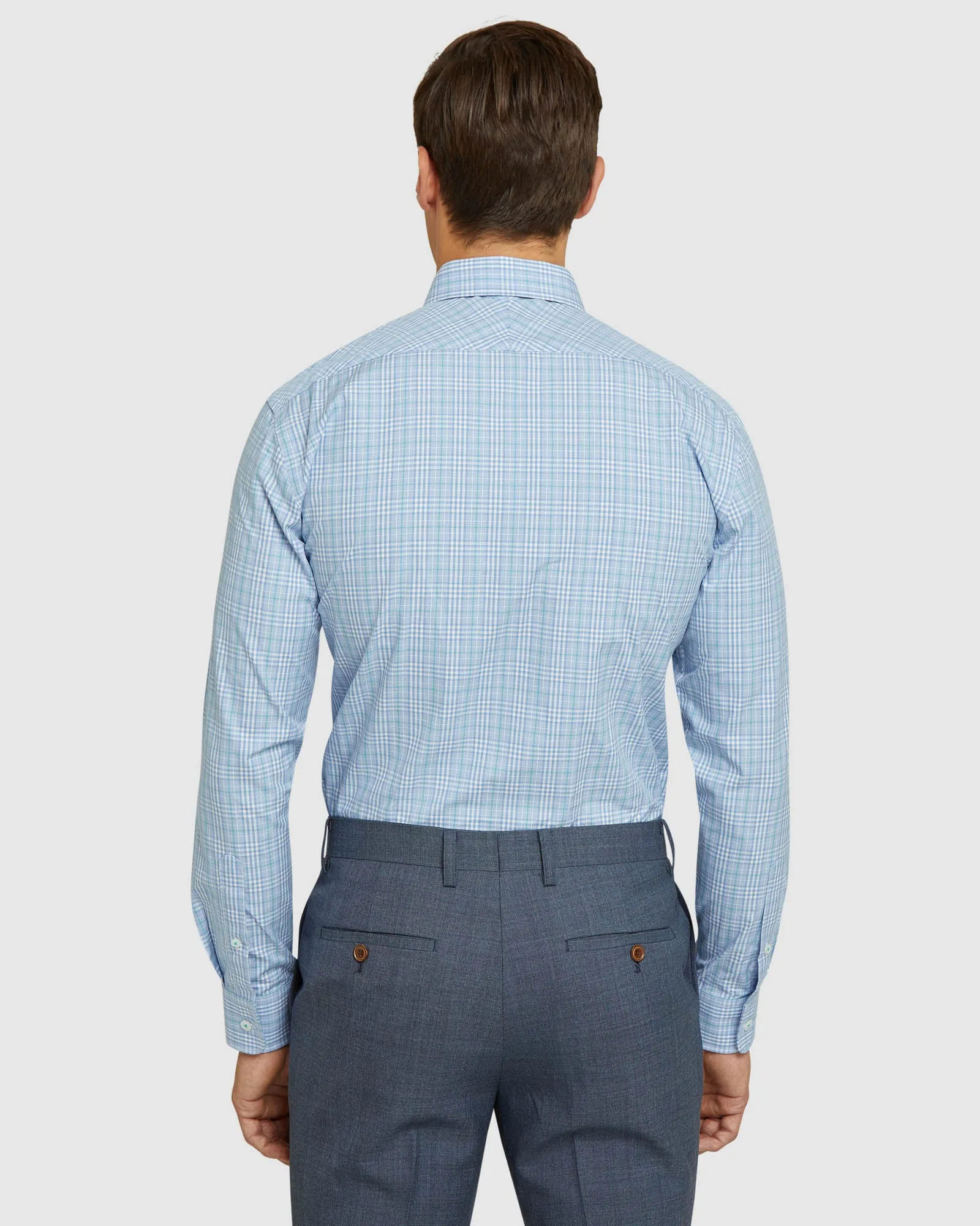 Islington Checked Luxury Shirt sold by Oxford Shop product image thumbnail 3
