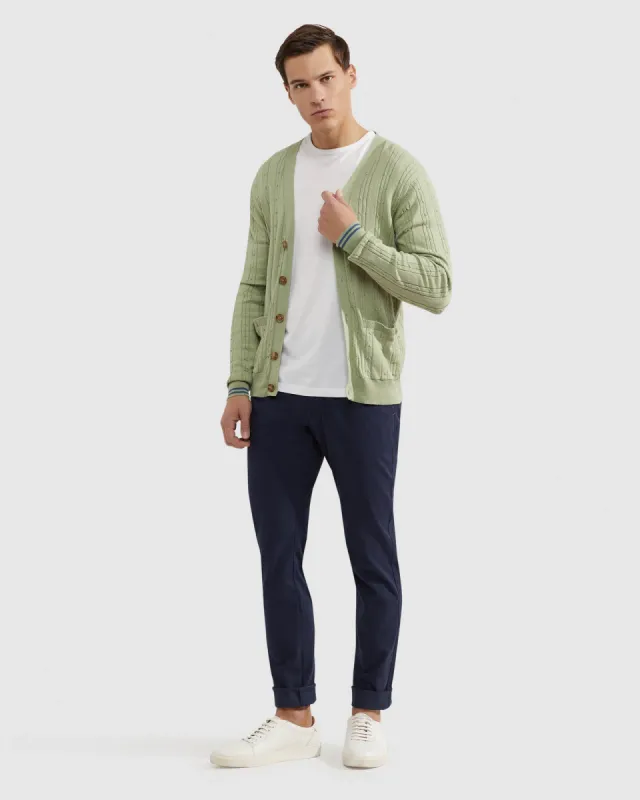 Rusty Cable Cardigan sold by Oxford Shop