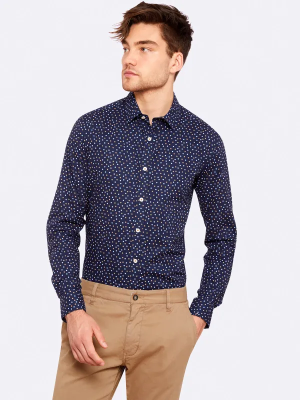 Kenton Printed Shirt sold by Oxford Shop