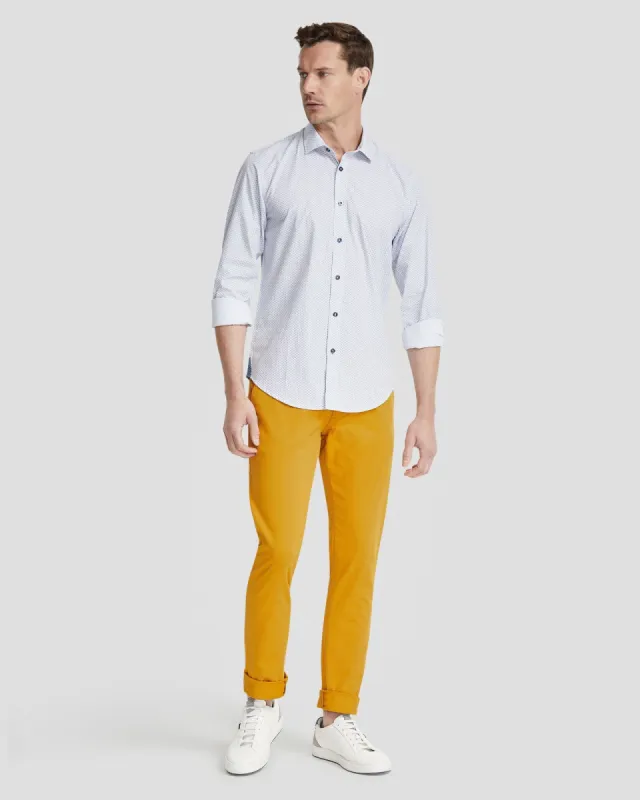 Kenton Printed Cotton Shirt sold by Oxford Shop