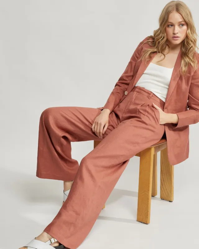 Lola Linen Jacket sold by Oxford Shop