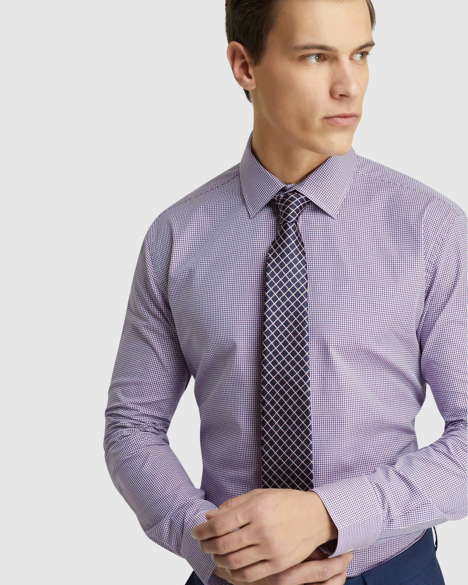 Beckton Dobby Shirt sold by Oxford Shop product image thumbnail 4