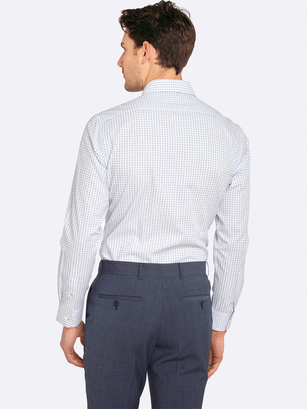 Islington Dobby Shirt sold by Oxford Shop product image thumbnail 4