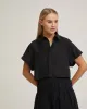 Lottie Crop Shirt sold by Oxford Shop
