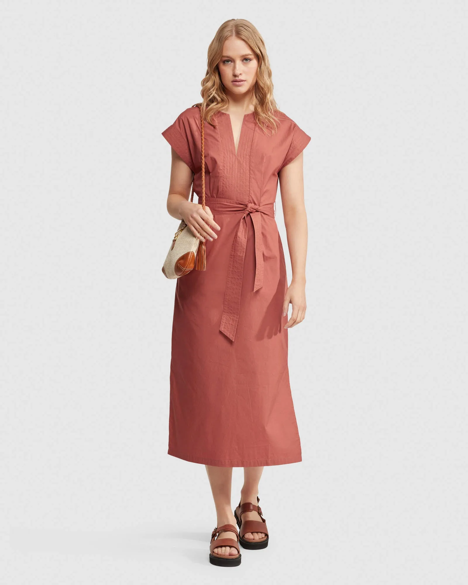 DEJA COTTON POPLIN DRESS sold by Oxford Shop