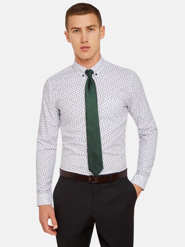 Uxbridge Tape Detail Shirt made by Oxford Shop