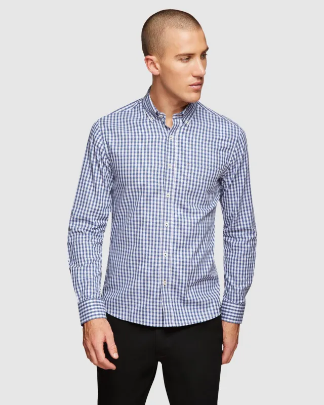 Stratton Checked Shirt sold by Oxford Shop