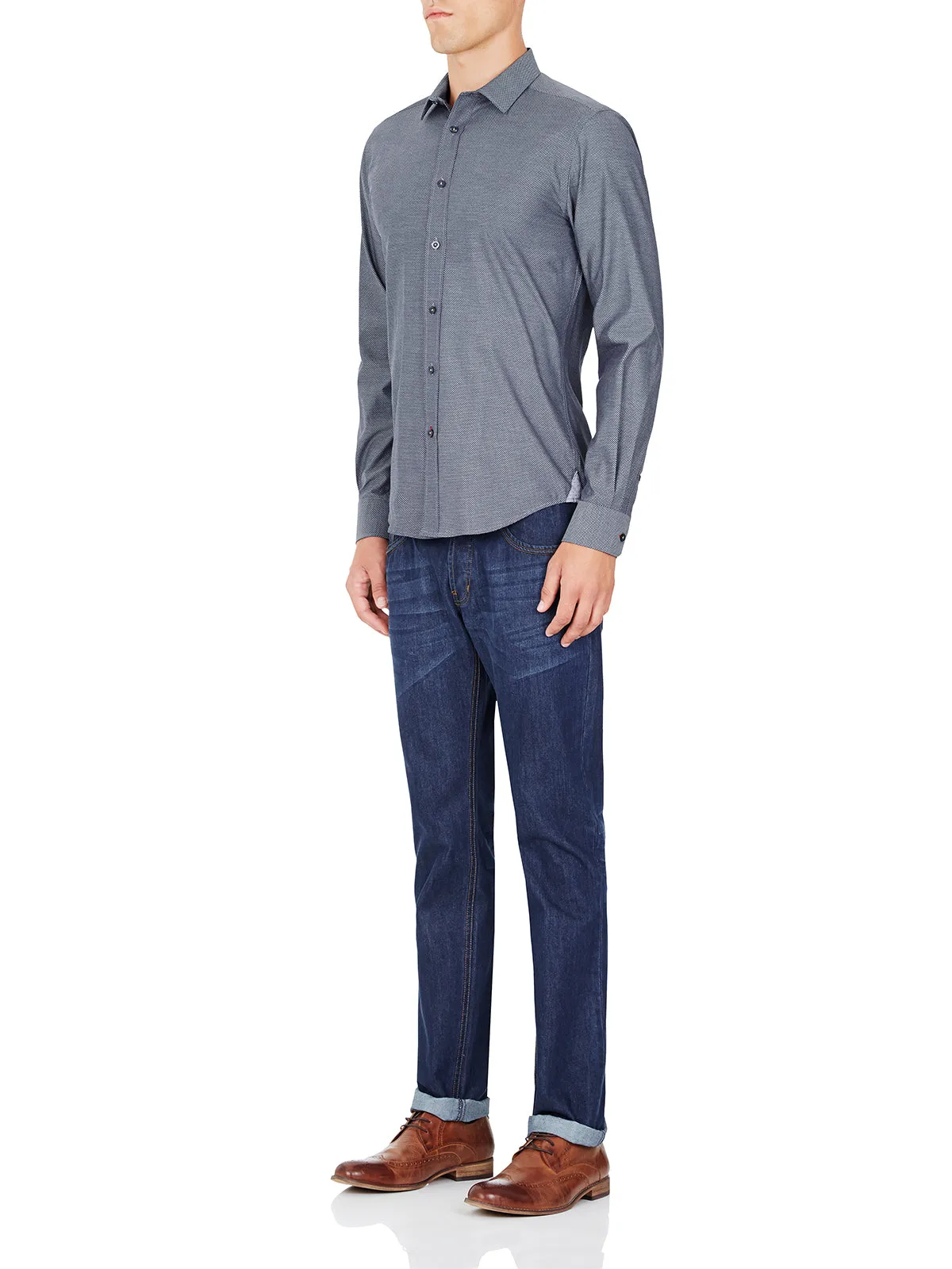 Kenton Printed Shirt sold by Oxford Shop product image thumbnail 3