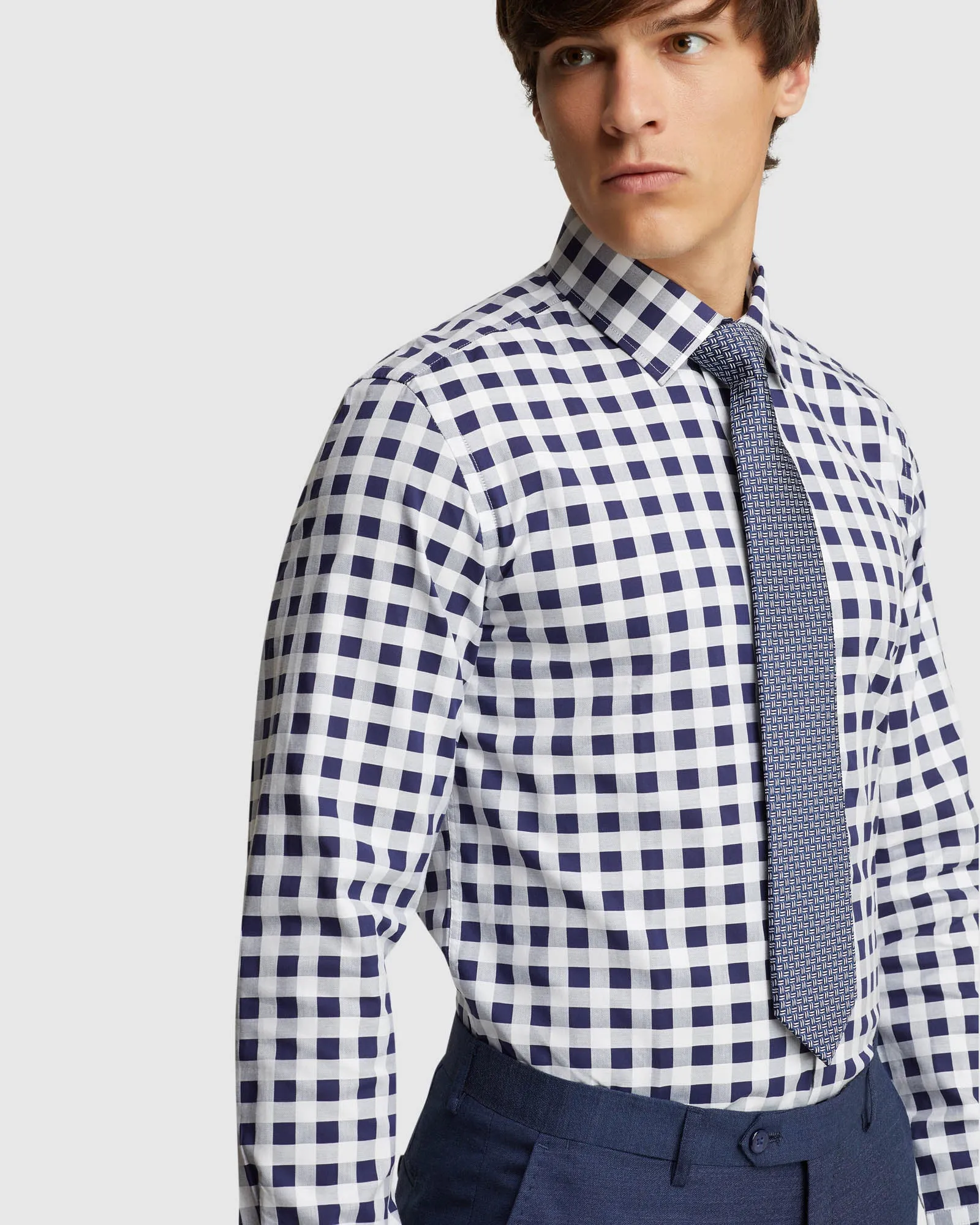 Beckton Checked Luxury Shirt sold by Oxford Shop