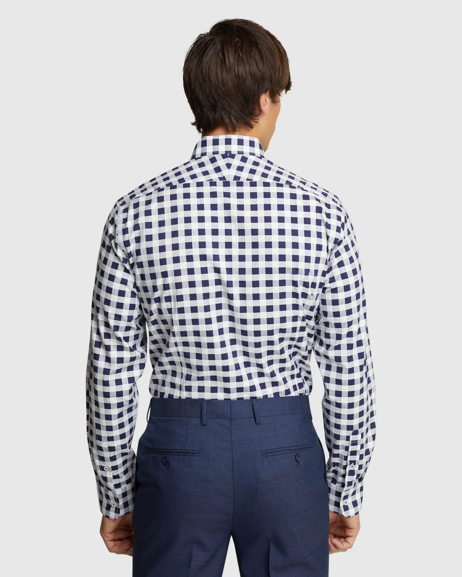 Beckton Checked Luxury Shirt sold by Oxford Shop product image thumbnail 3