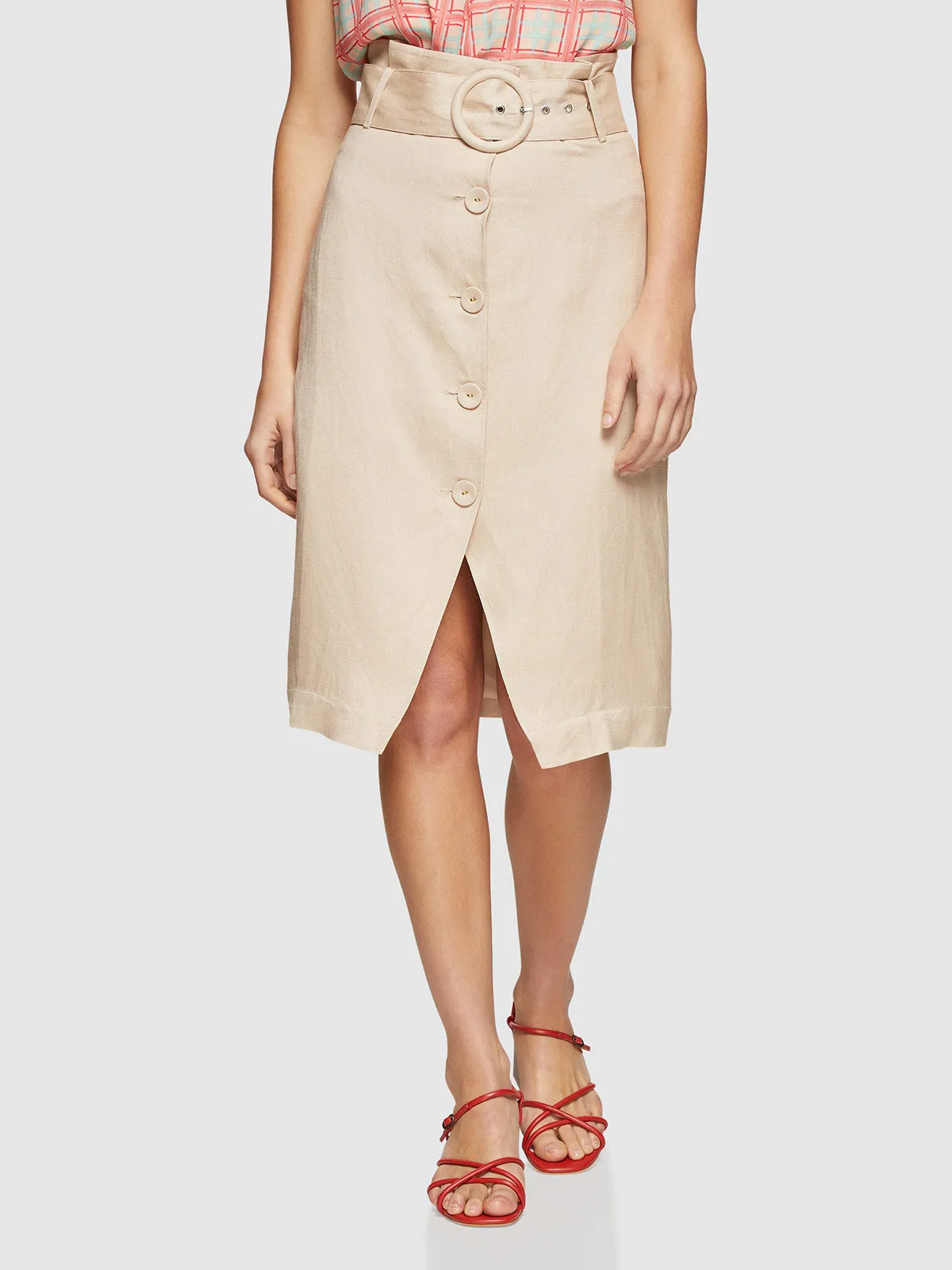 CHRISSY PAPERBAG SKIRT sold by Oxford Shop