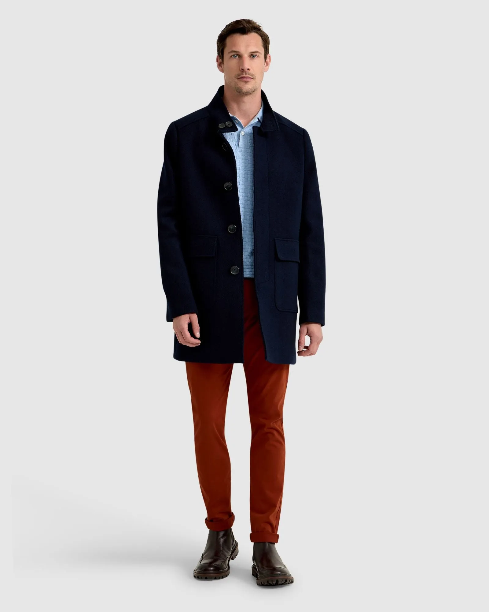 Wilson Wool Rich Coat sold by Oxford Shop
