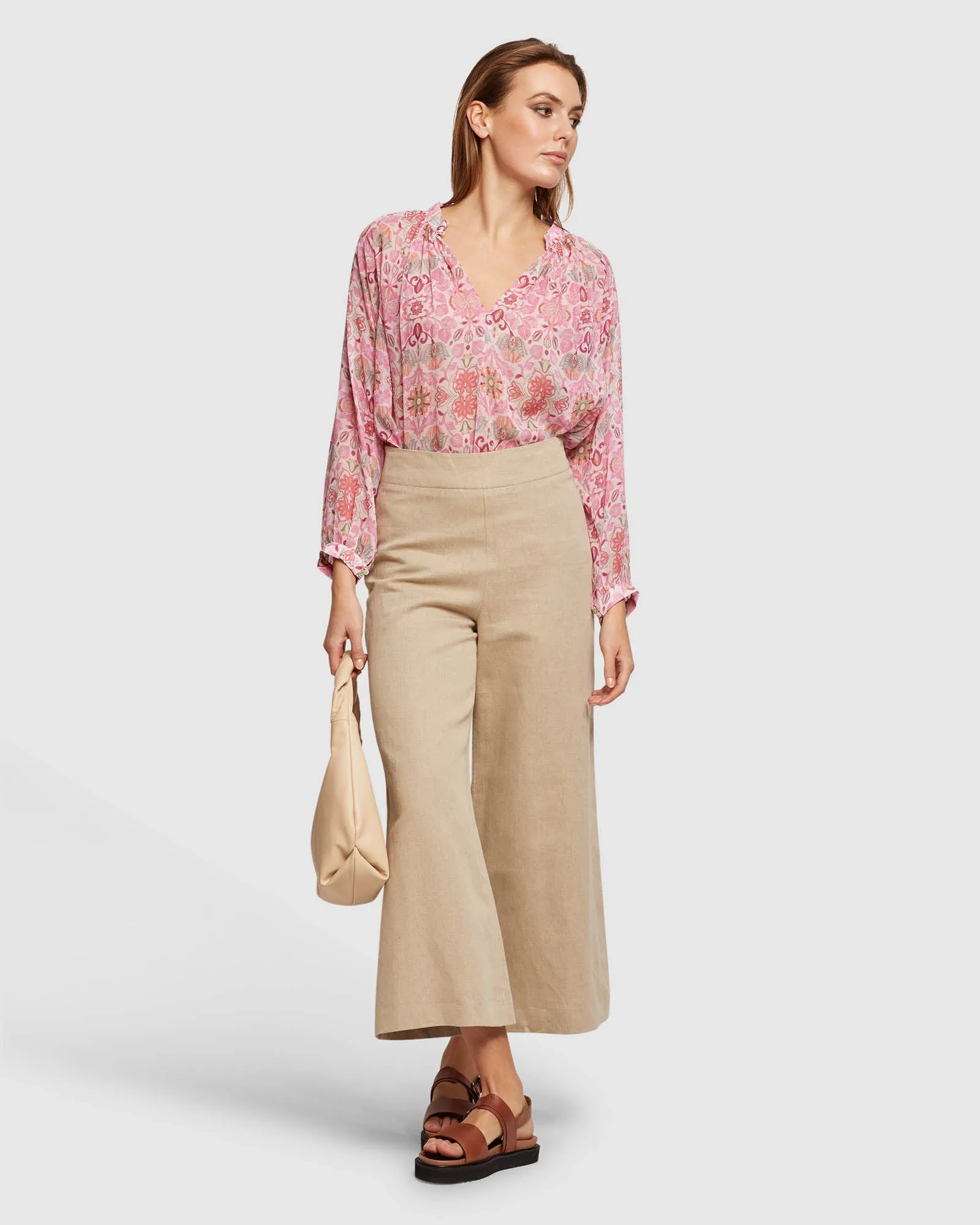 Stephanie Floral Print Tunic Top sold by Oxford Shop