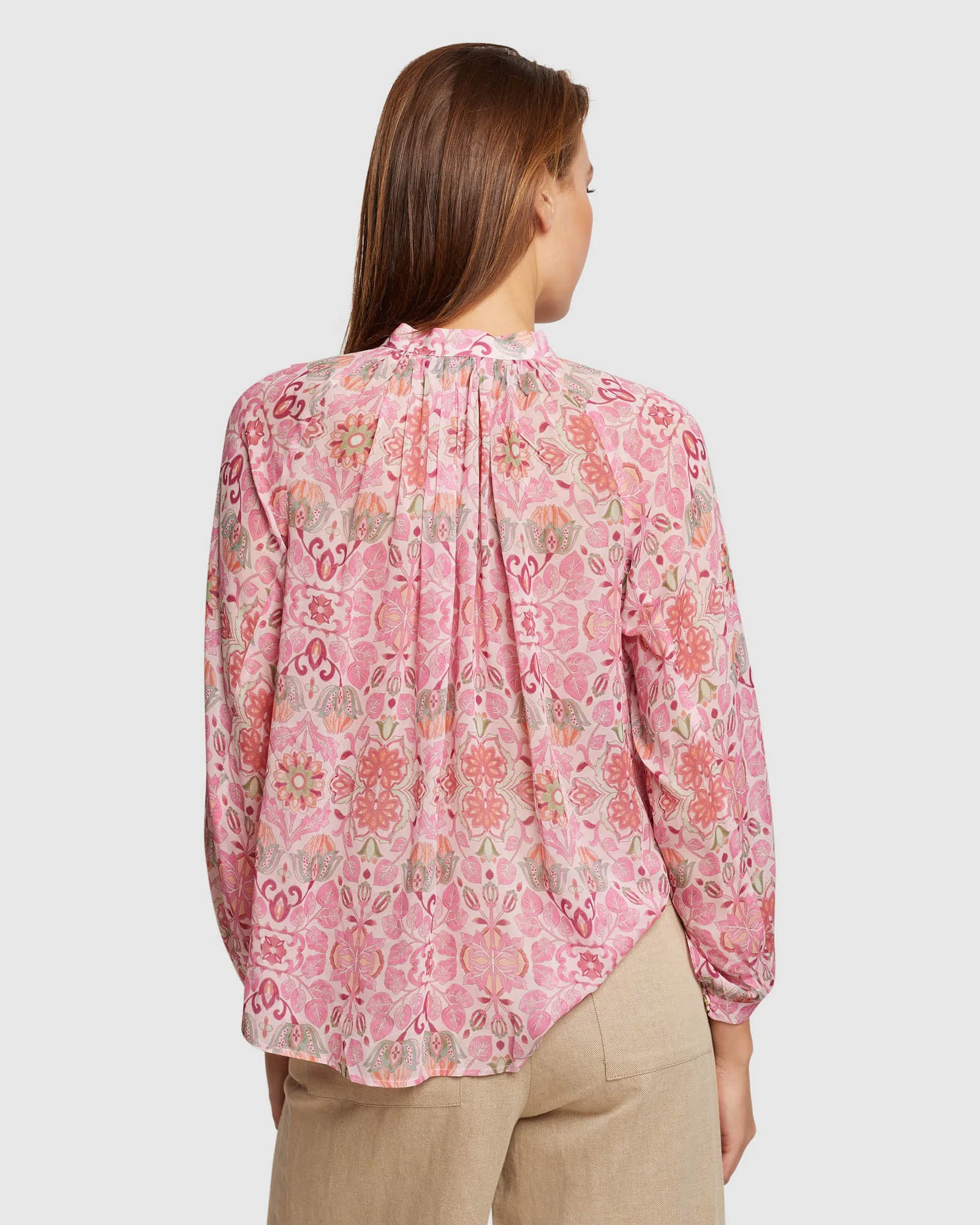 Stephanie Floral Print Tunic Top sold by Oxford Shop product image thumbnail 3