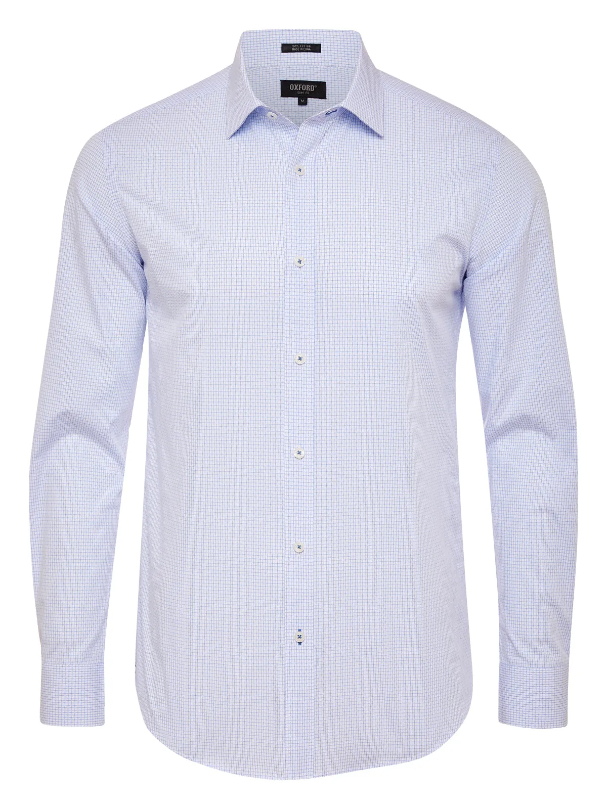 Beckton Mini Checked Shirt sold by Oxford Shop product image thumbnail 2