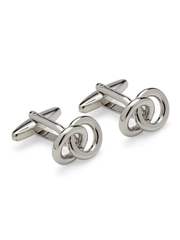 CUFFLINKS LINKED RINGS sold by Oxford Shop